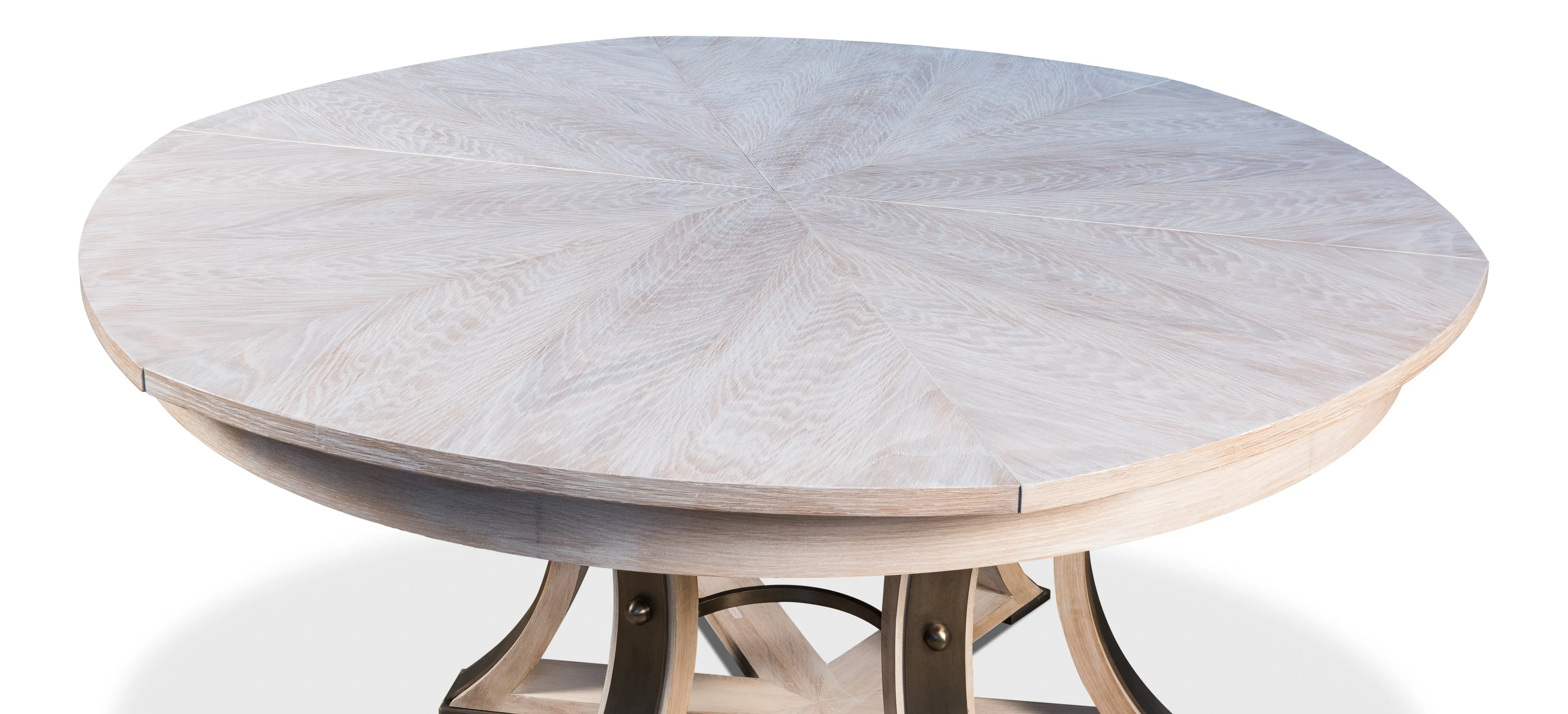 Sarreid - Walnut Jupe Dining Table  Small - Brown - Traditional