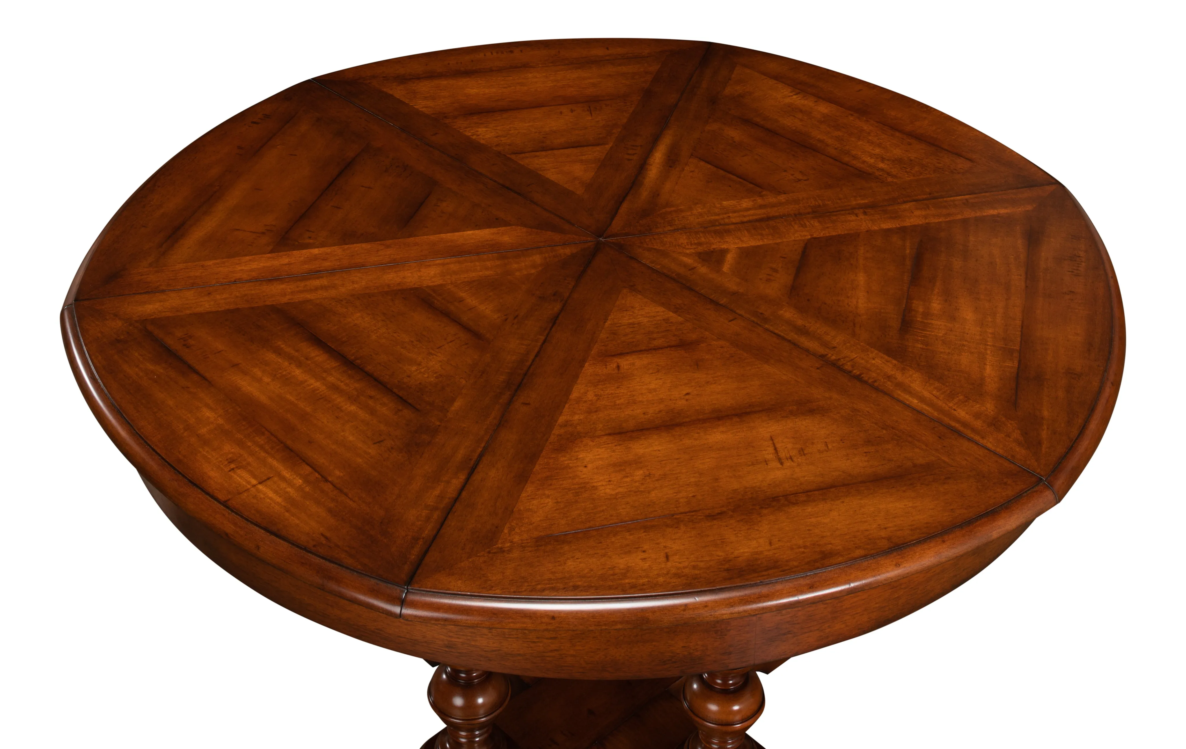 Sarreid - Walnut Jupe Dining Table  Small - Brown - Traditional