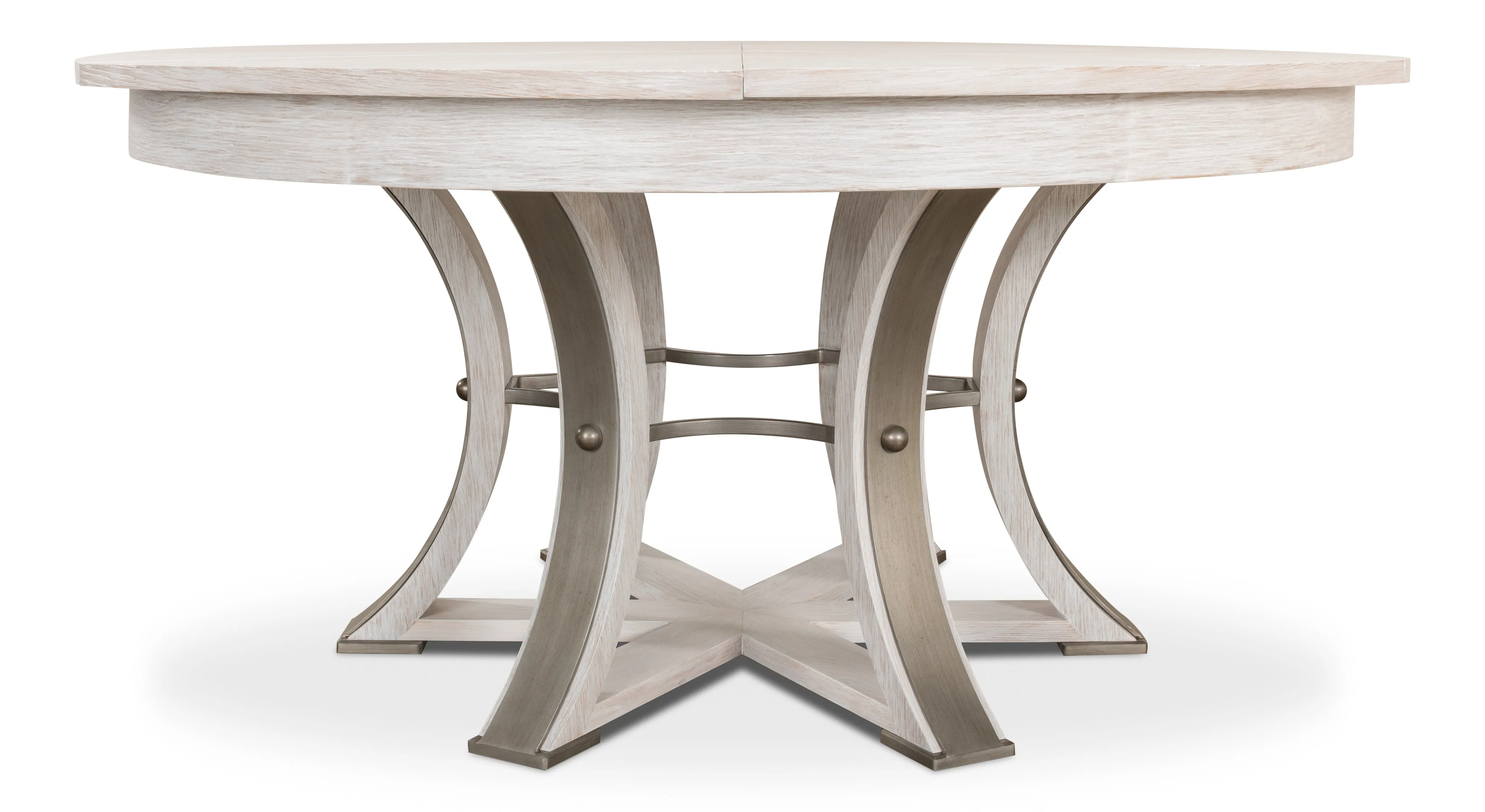 Sarreid - Walnut Jupe Dining Table  Small - Brown - Traditional