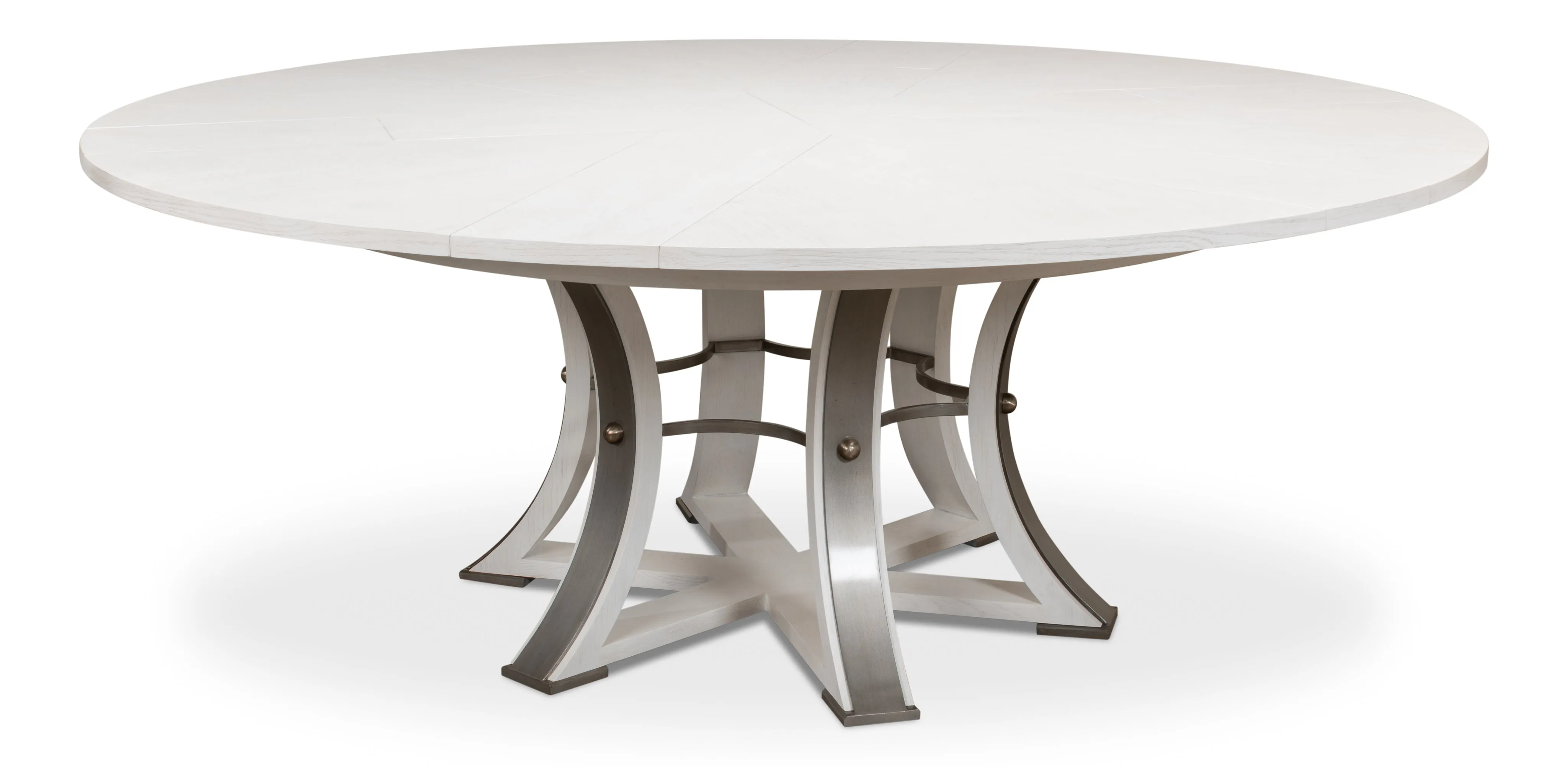 Sarreid - Walnut Jupe Dining Table  Small - Brown - Traditional