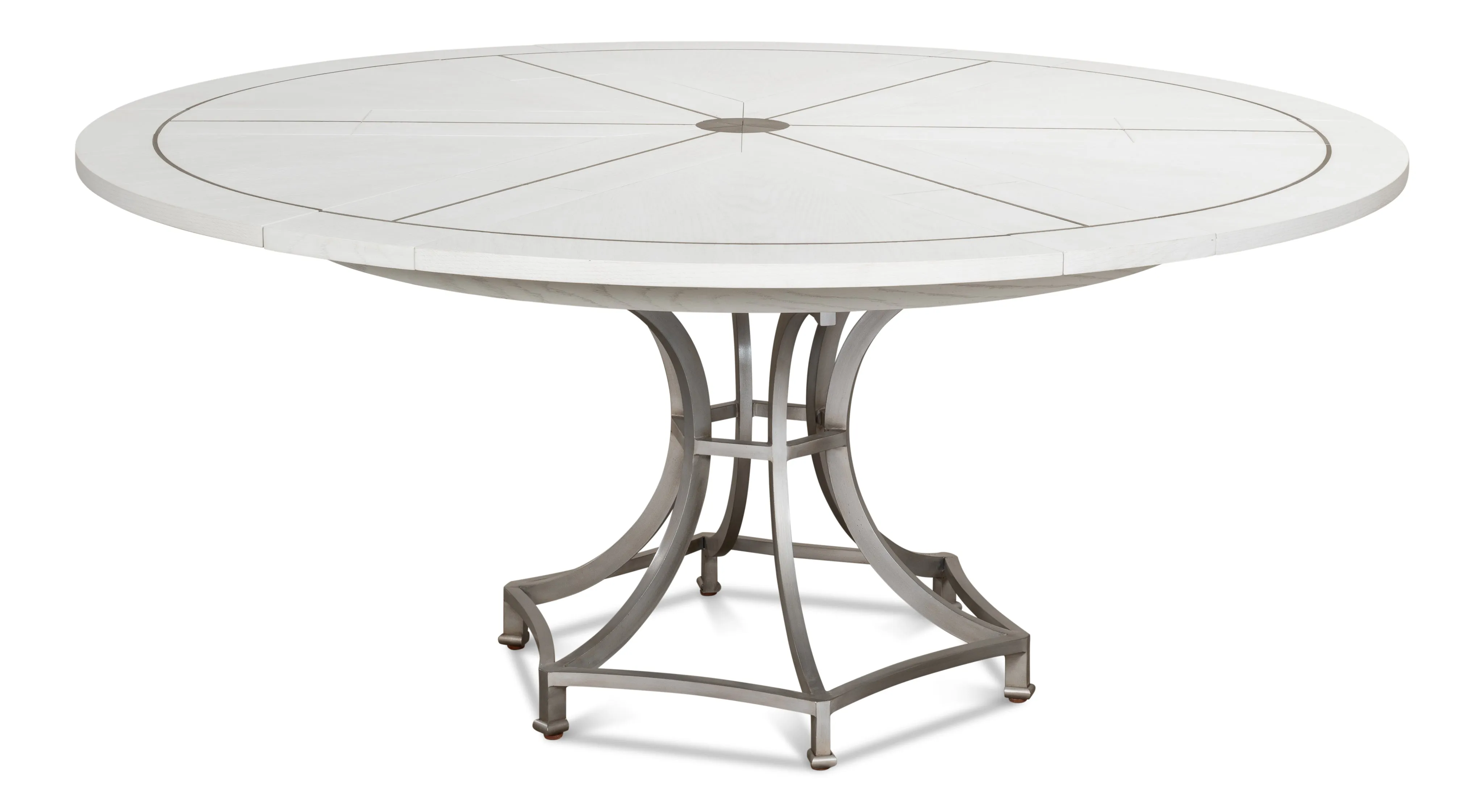 Sarreid - Walnut Jupe Dining Table  Small - Brown - Traditional