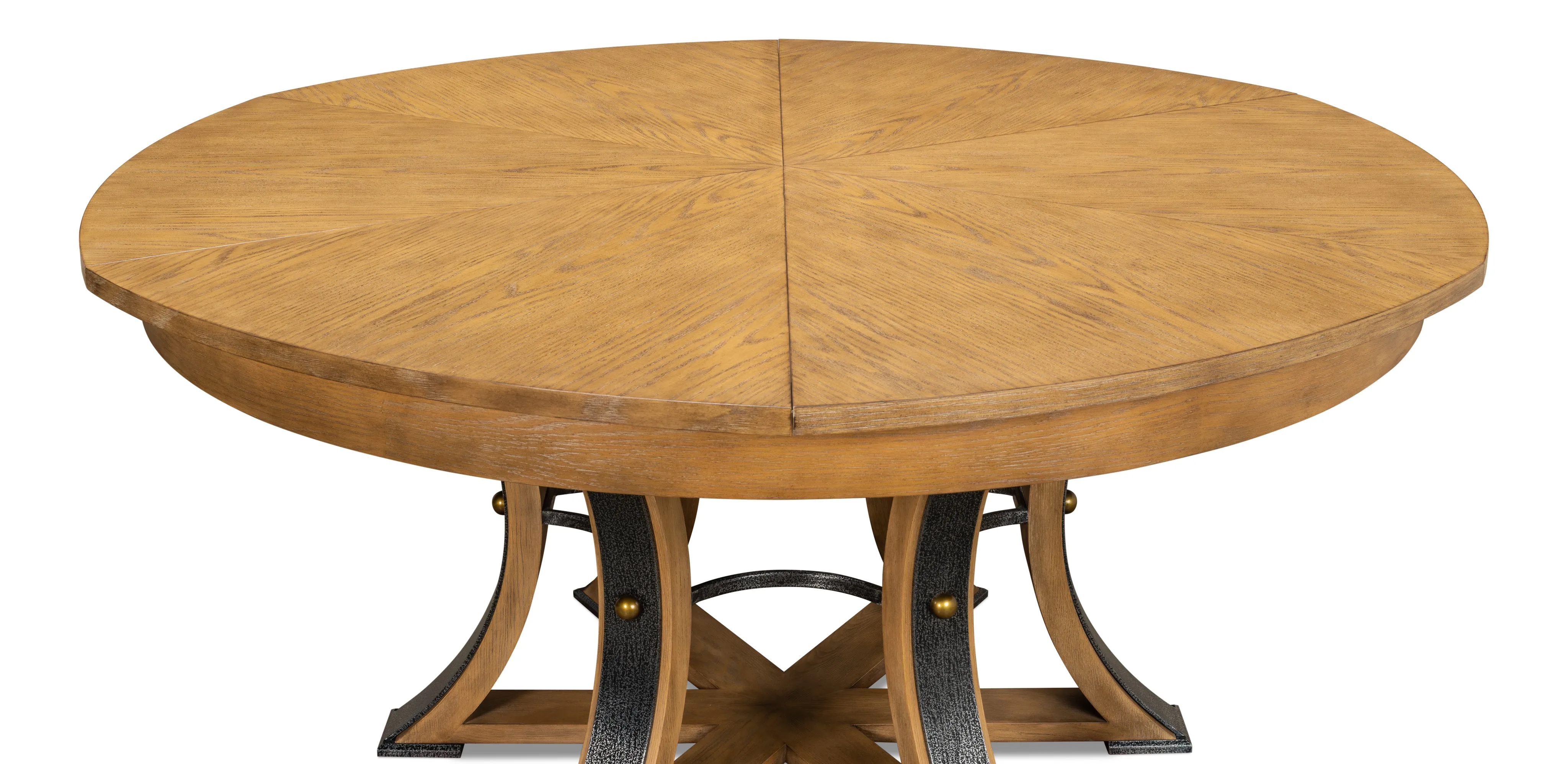 Sarreid - Walnut Jupe Dining Table  Small - Brown - Traditional
