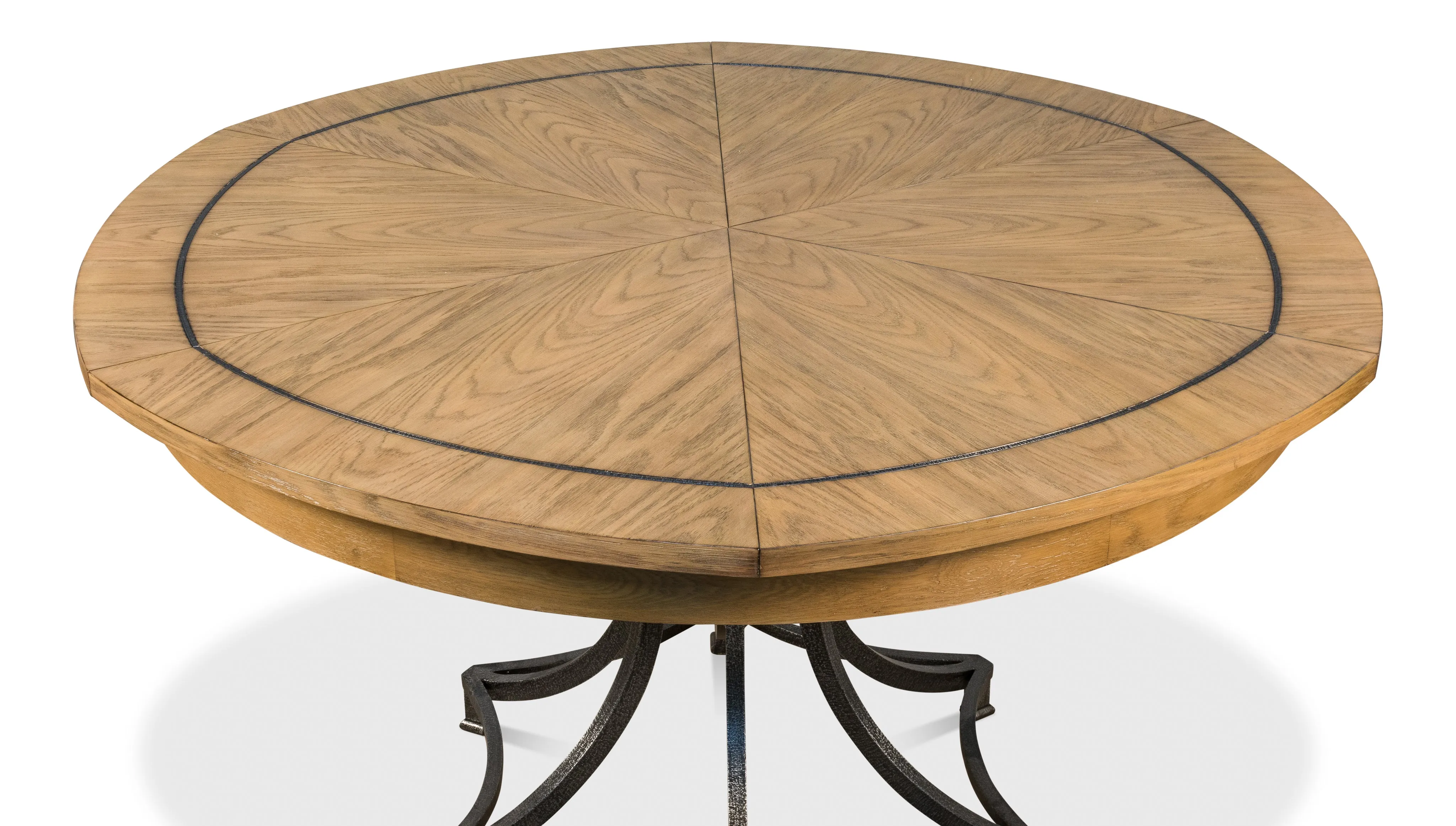 Sarreid - Walnut Jupe Dining Table  Small - Brown - Traditional
