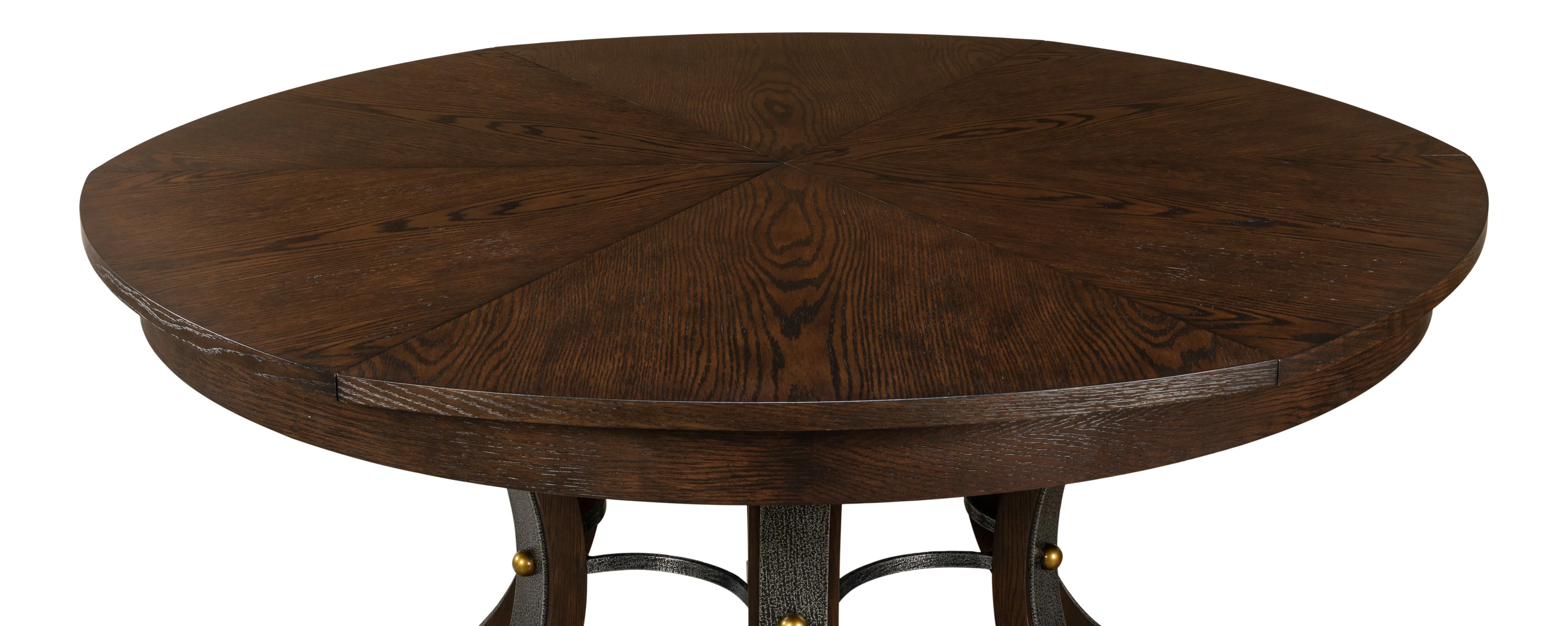 Sarreid - Walnut Jupe Dining Table  Small - Brown - Traditional