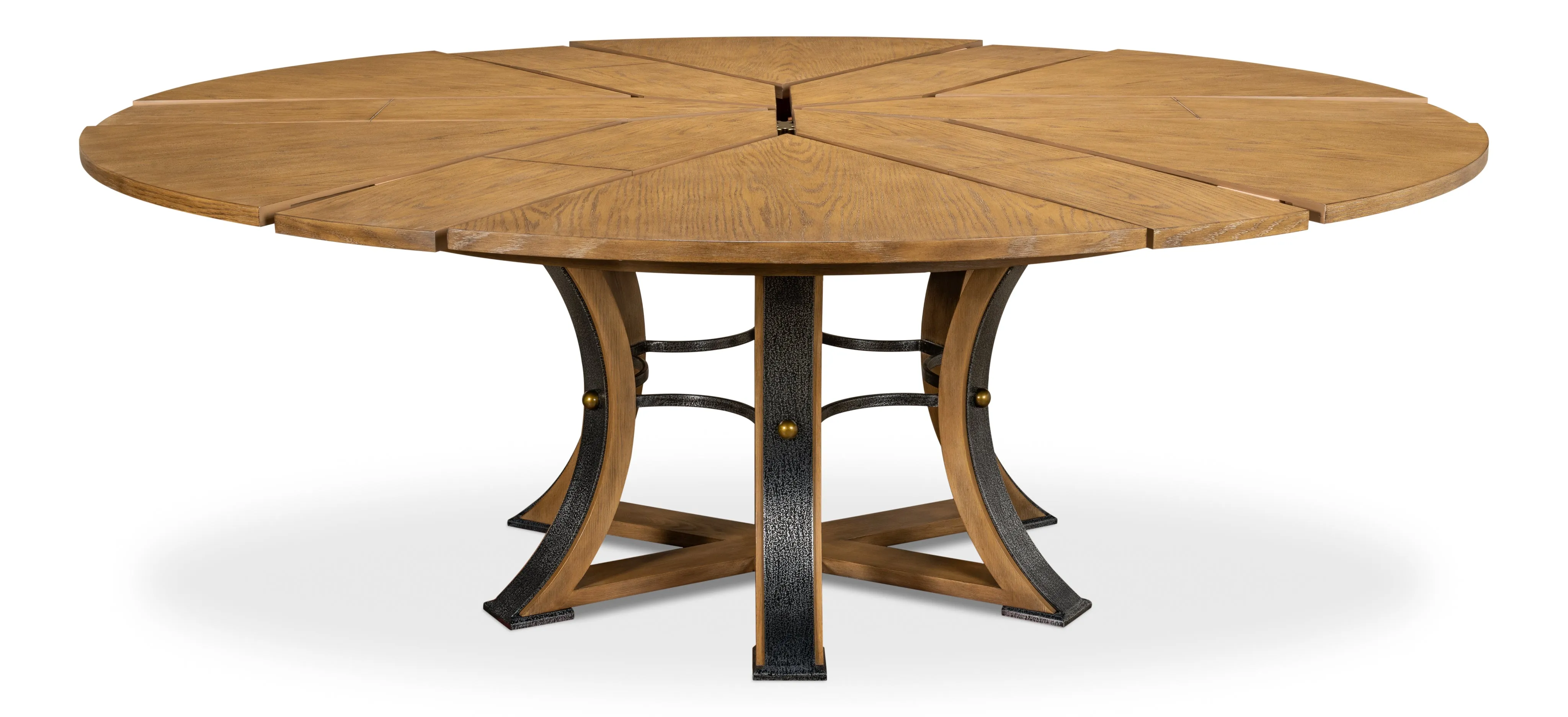 Sarreid - Walnut Jupe Dining Table  Small - Brown - Traditional