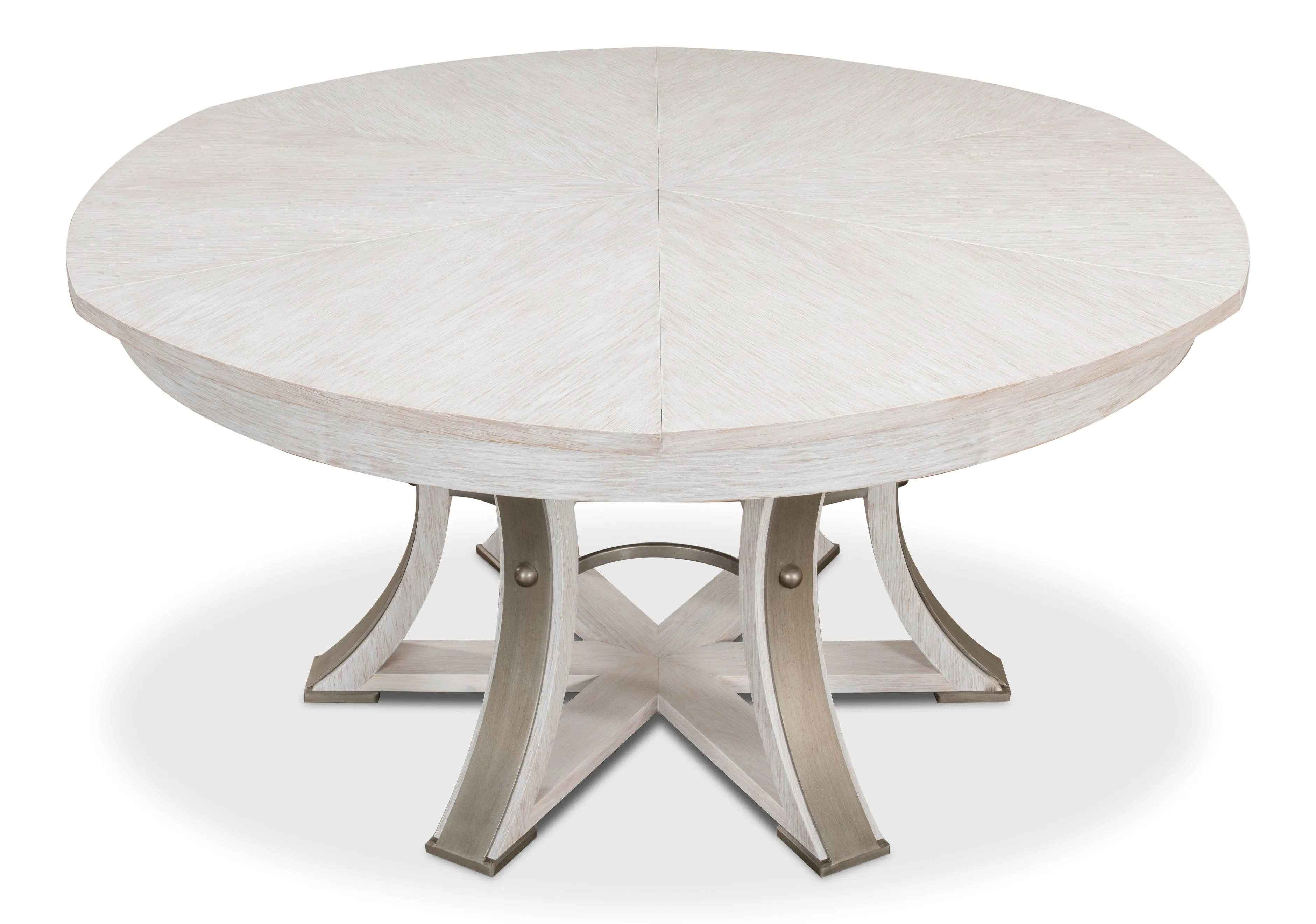 Sarreid - Walnut Jupe Dining Table  Small - Brown - Traditional
