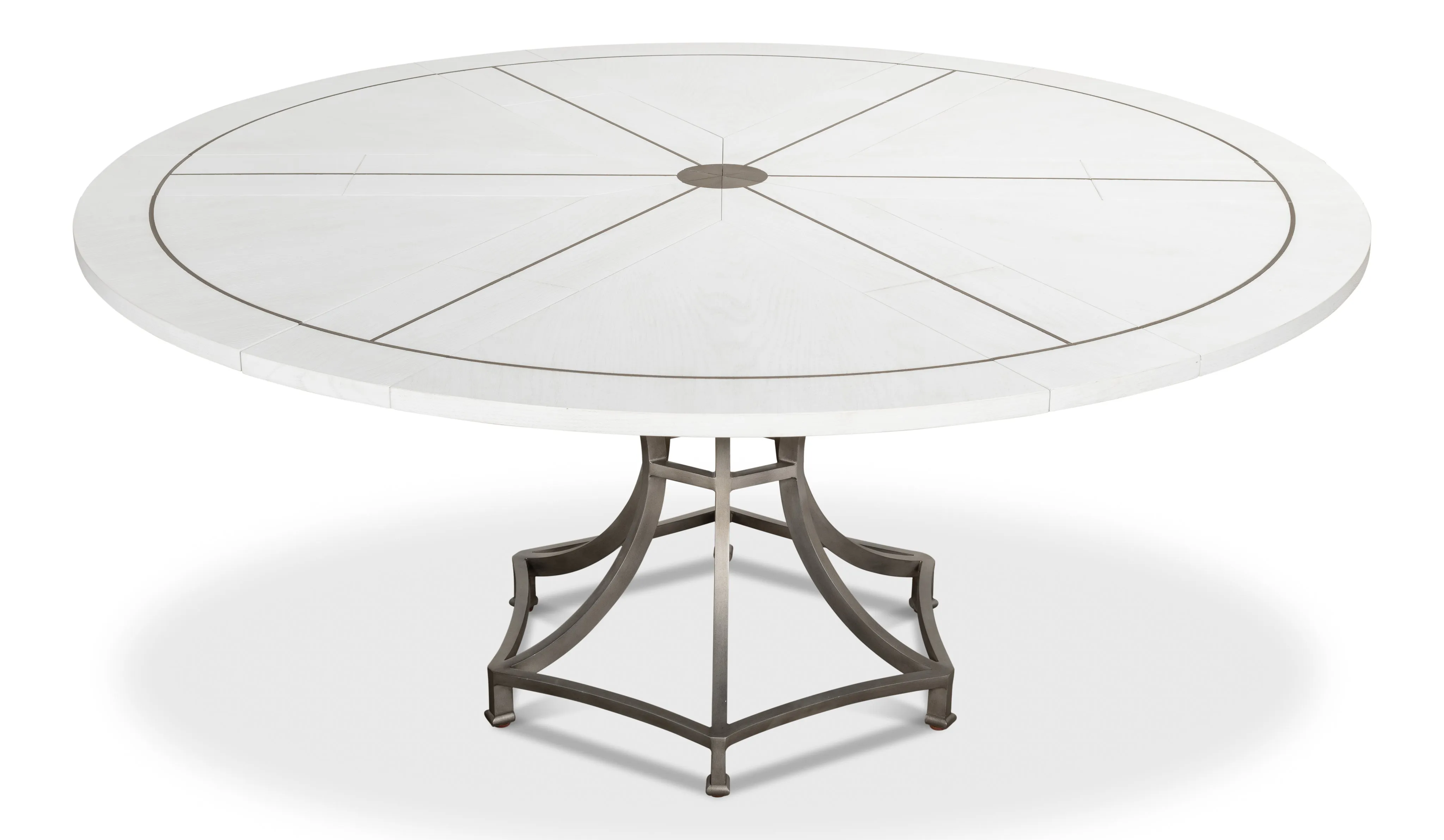 Sarreid - Walnut Jupe Dining Table  Small - Brown - Traditional