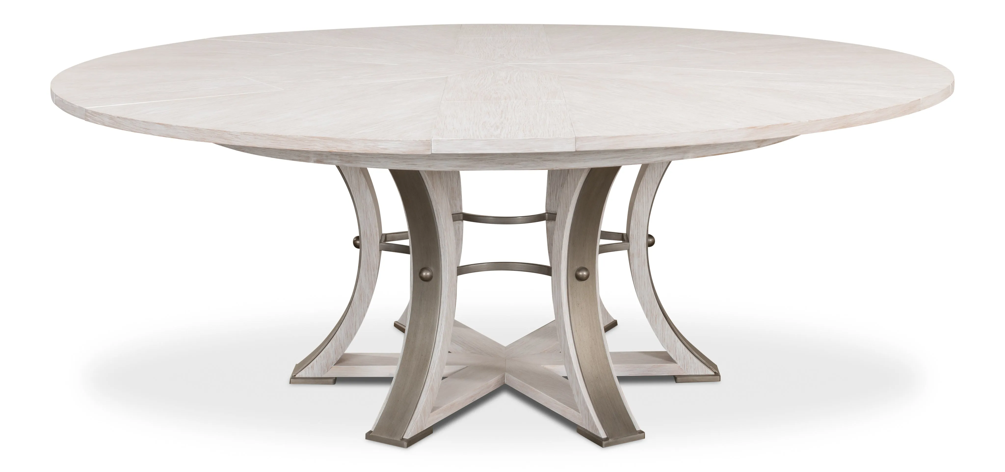 Sarreid - Walnut Jupe Dining Table  Small - Brown - Traditional