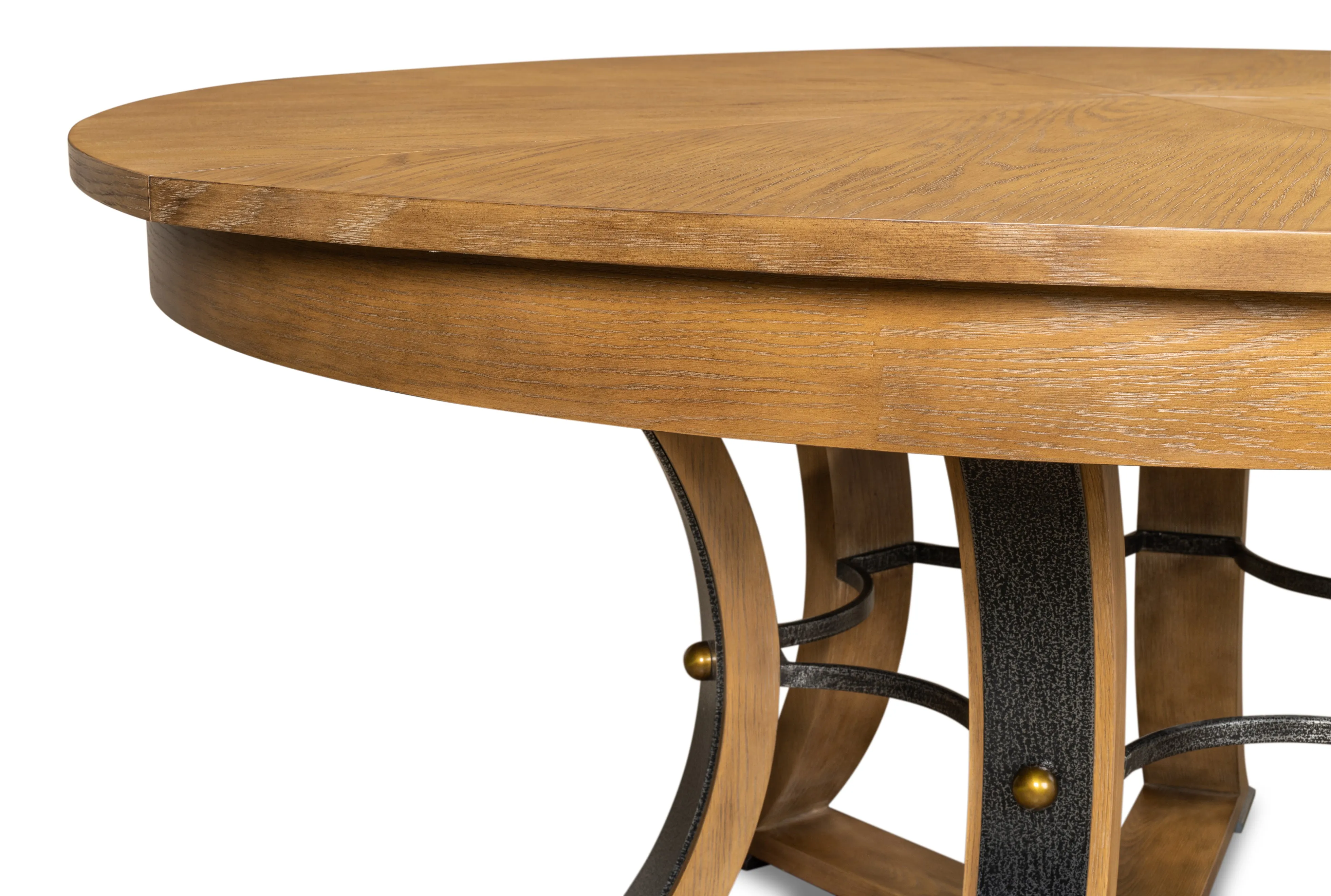 Sarreid - Walnut Jupe Dining Table  Small - Brown - Traditional