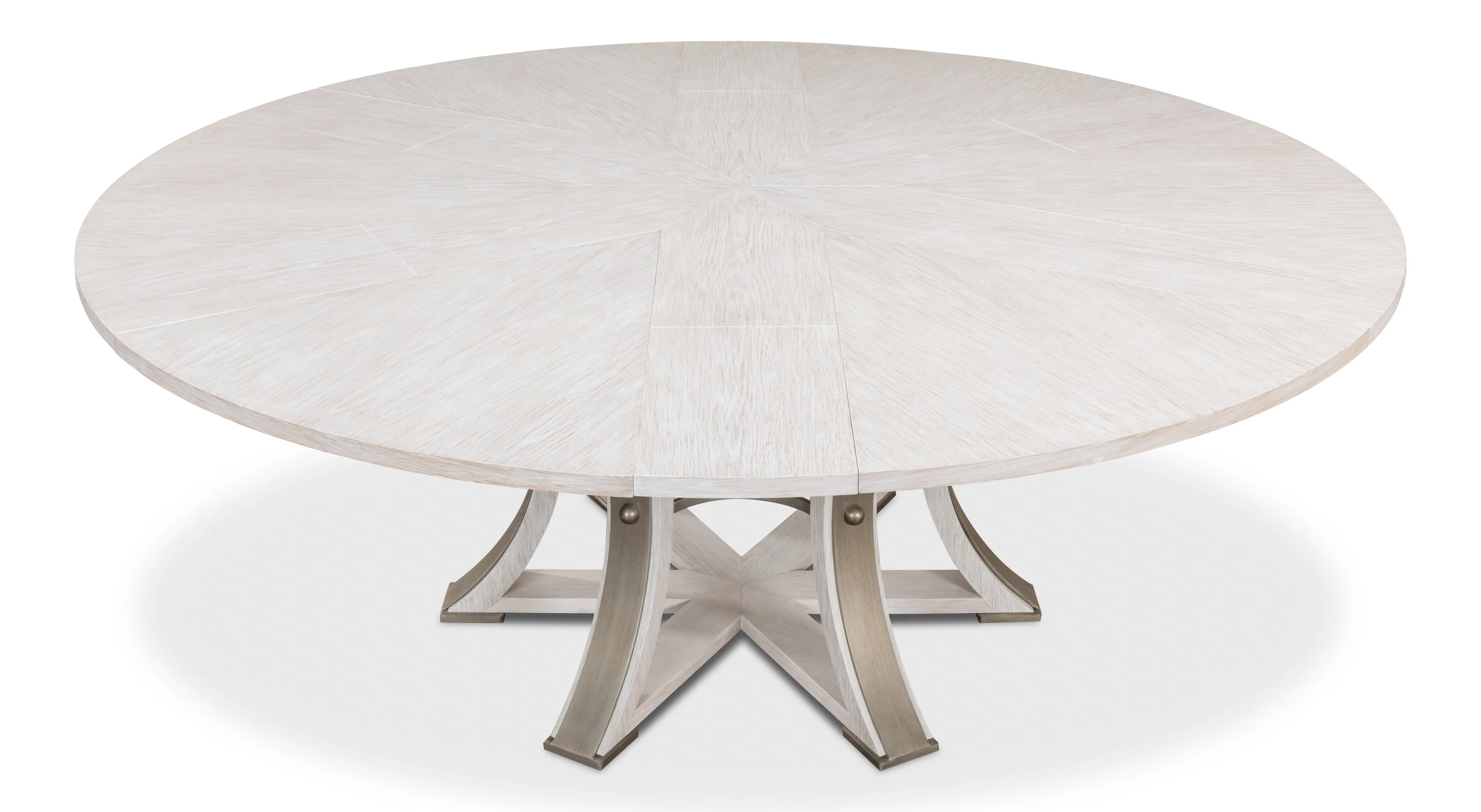 Sarreid - Walnut Jupe Dining Table  Small - Brown - Traditional
