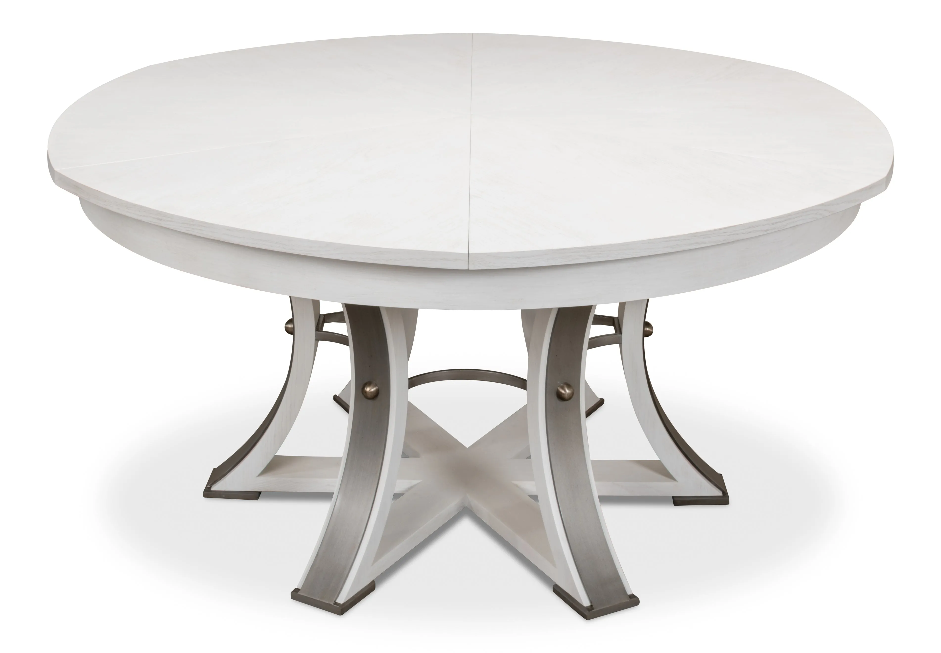 Sarreid - Walnut Jupe Dining Table  Small - Brown - Traditional