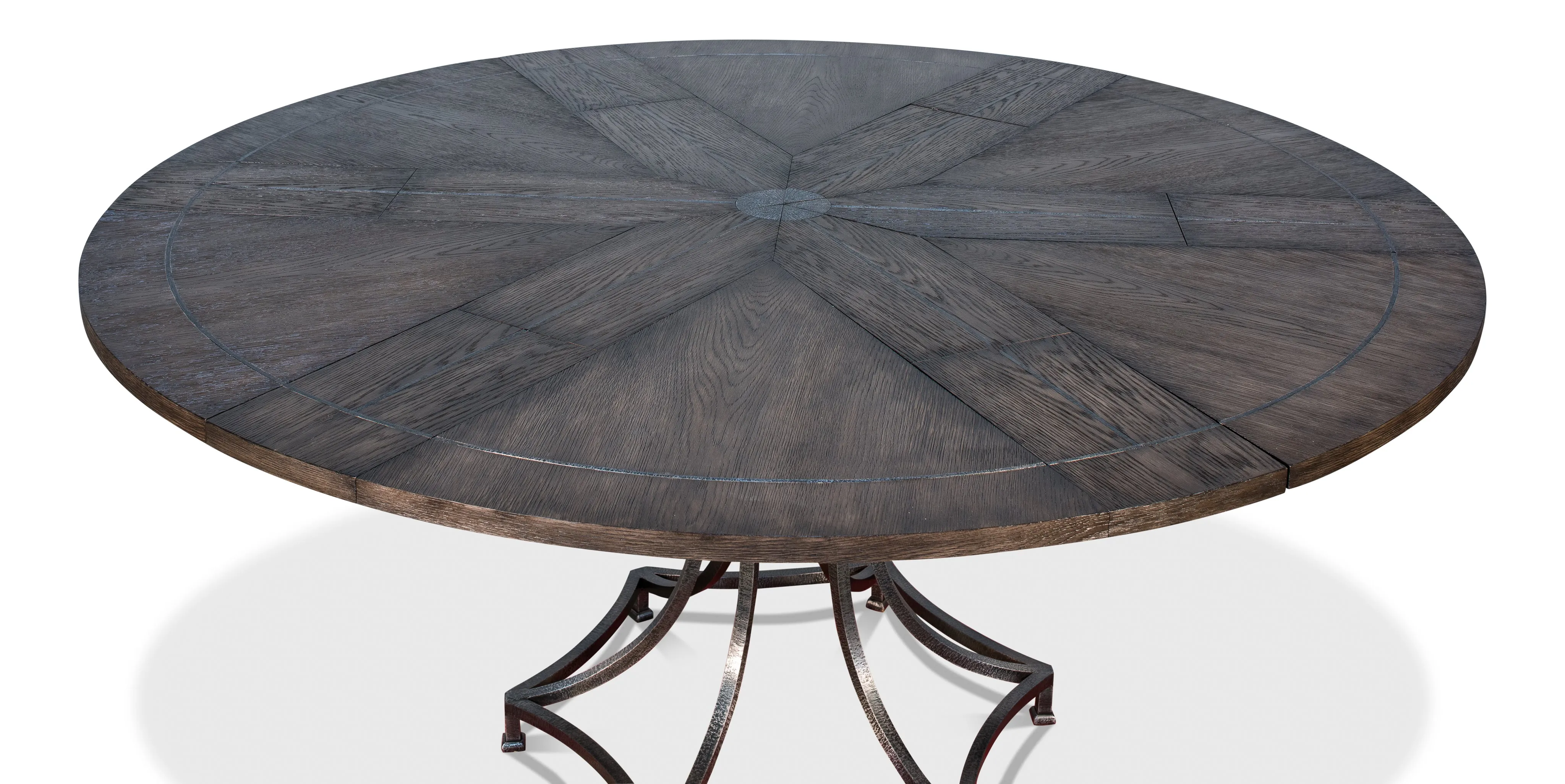 Sarreid - Walnut Jupe Dining Table  Small - Brown - Traditional