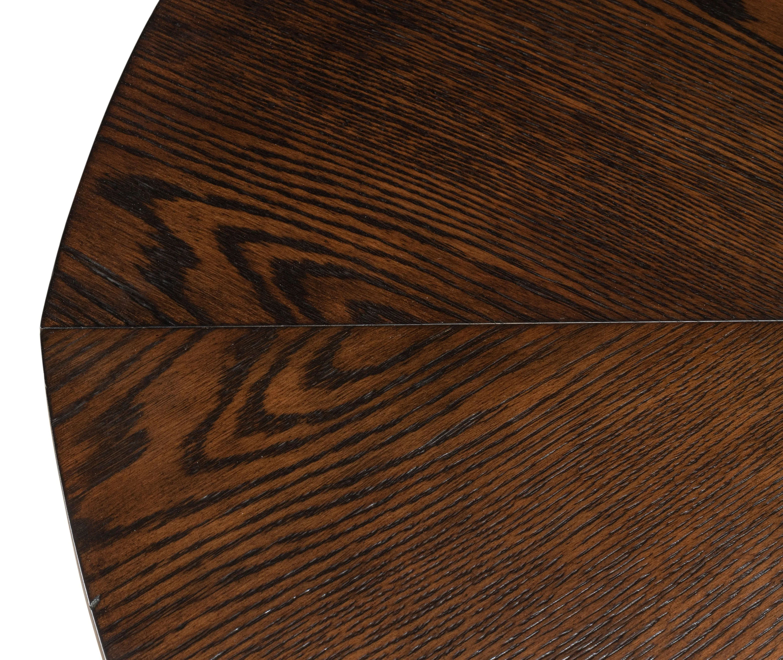 Sarreid - Walnut Jupe Dining Table  Small - Brown - Traditional