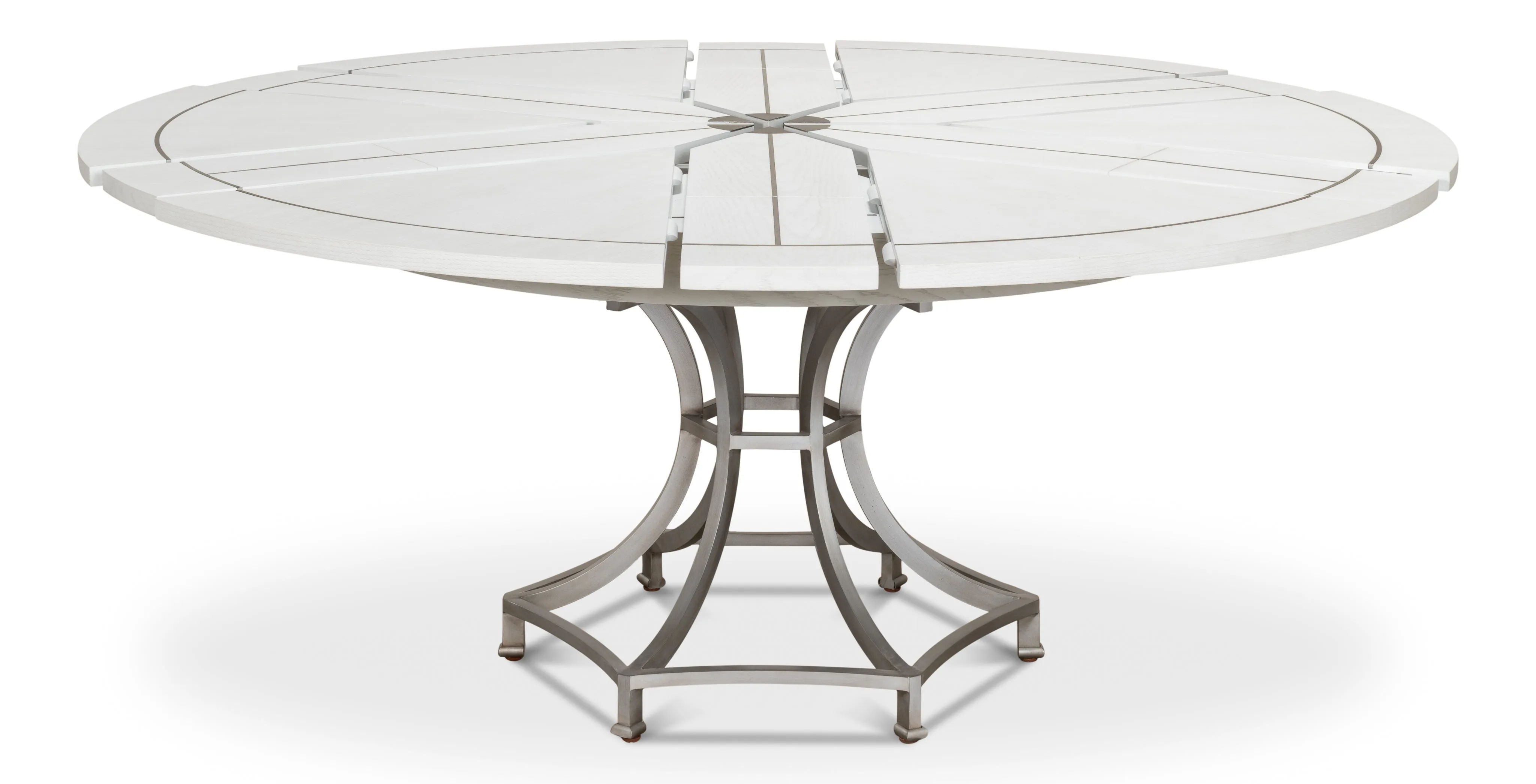 Sarreid - Walnut Jupe Dining Table  Small - Brown - Traditional