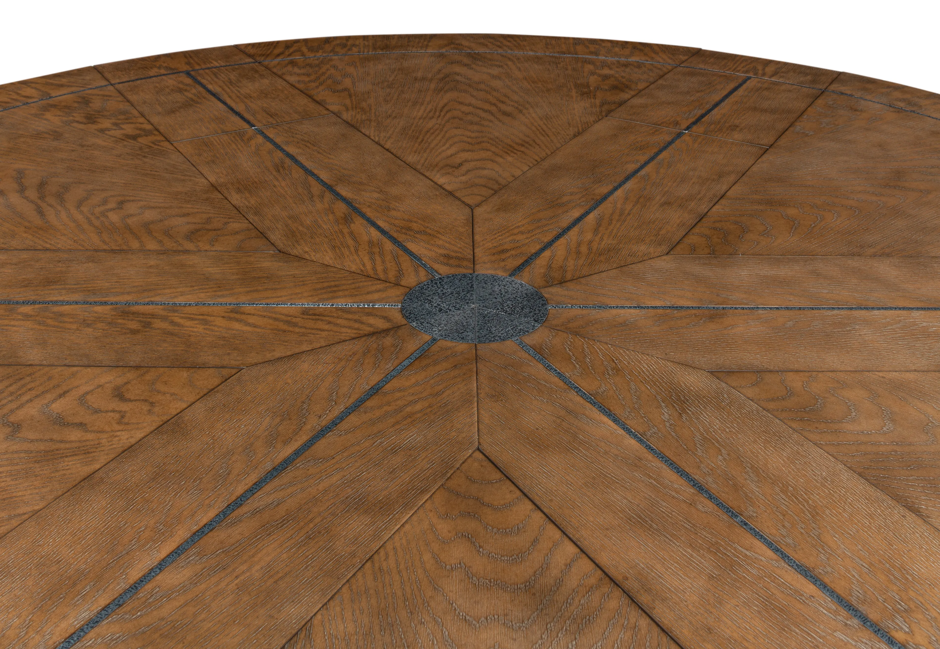 Sarreid - Walnut Jupe Dining Table  Small - Brown - Traditional