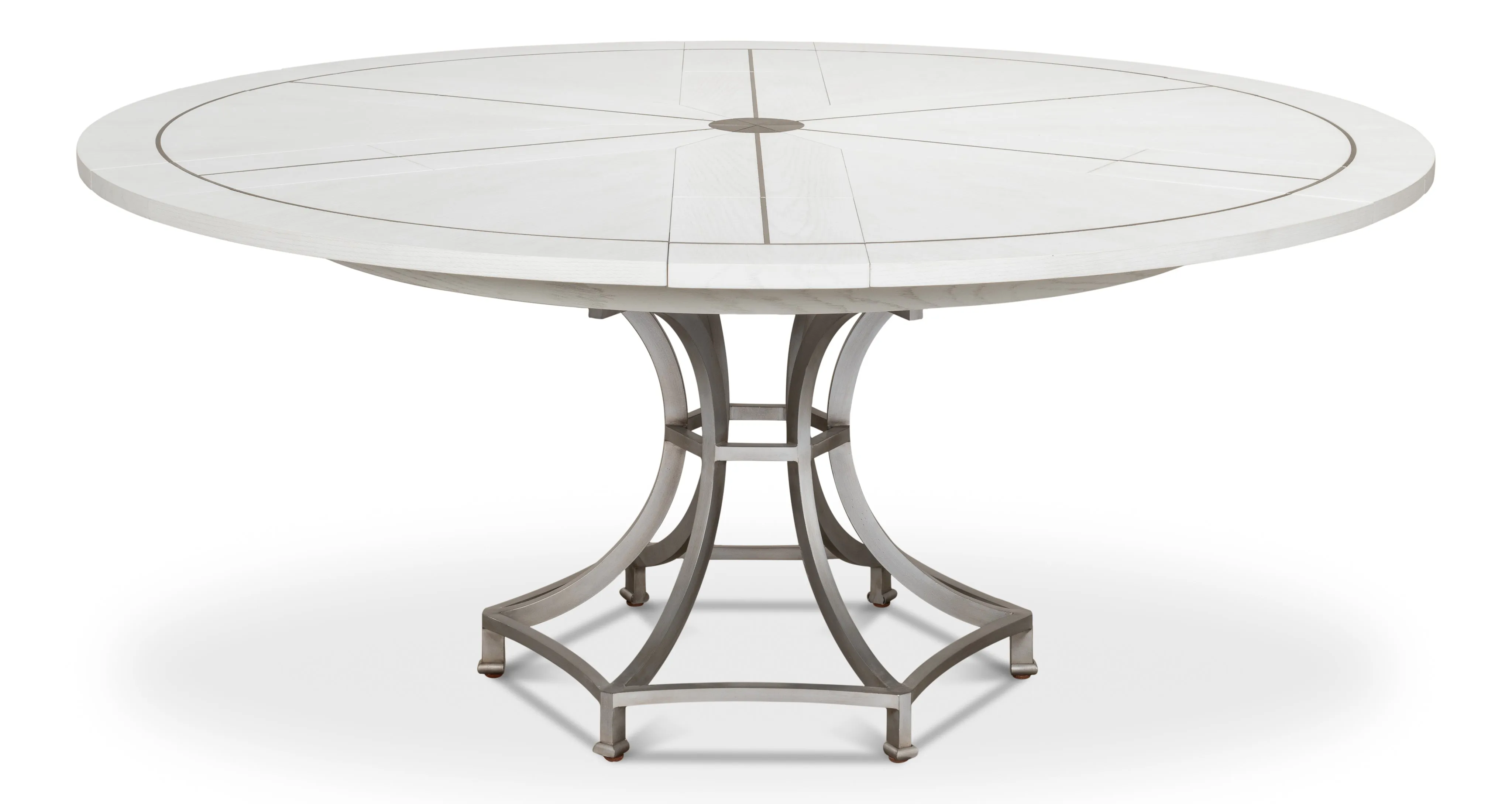 Sarreid - Walnut Jupe Dining Table  Small - Brown - Traditional