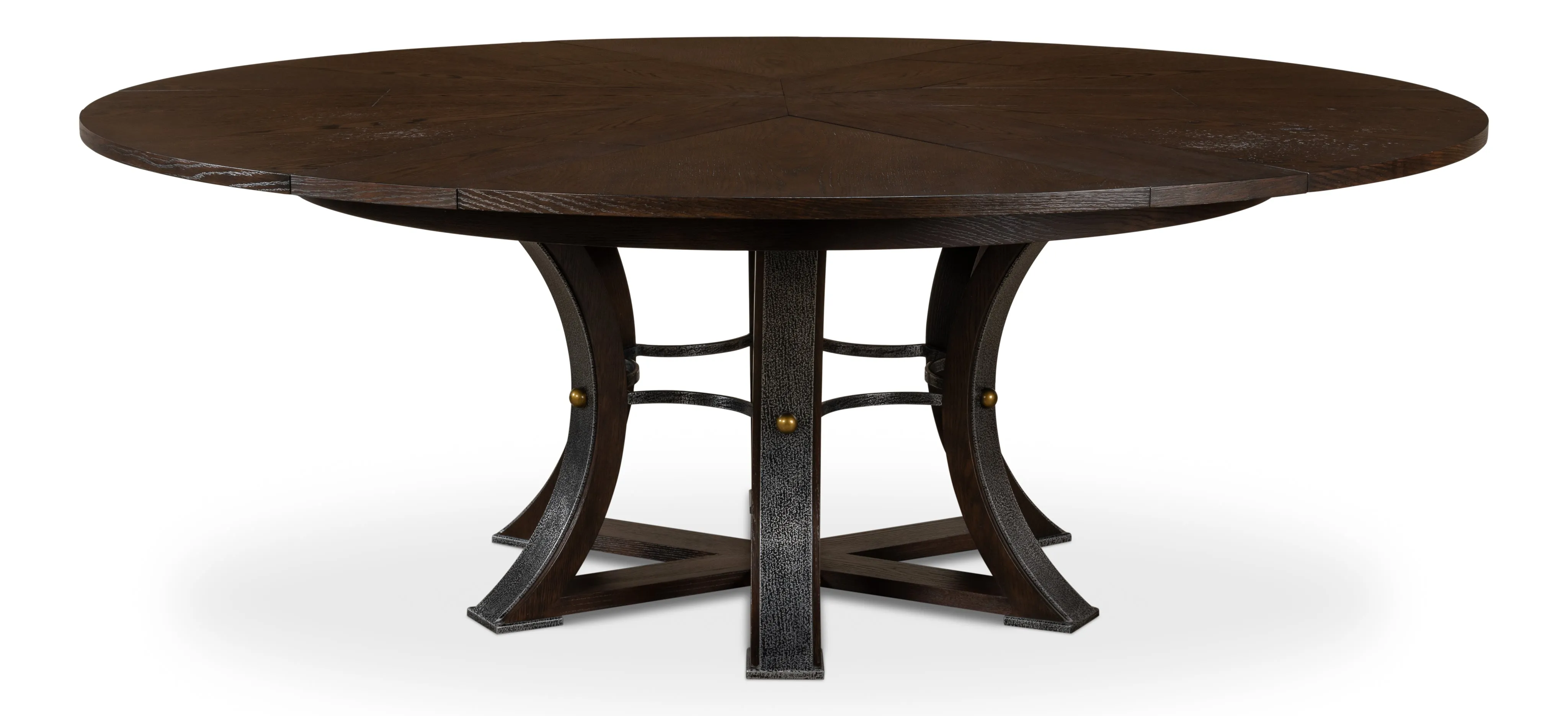 Sarreid - Walnut Jupe Dining Table  Small - Brown - Traditional