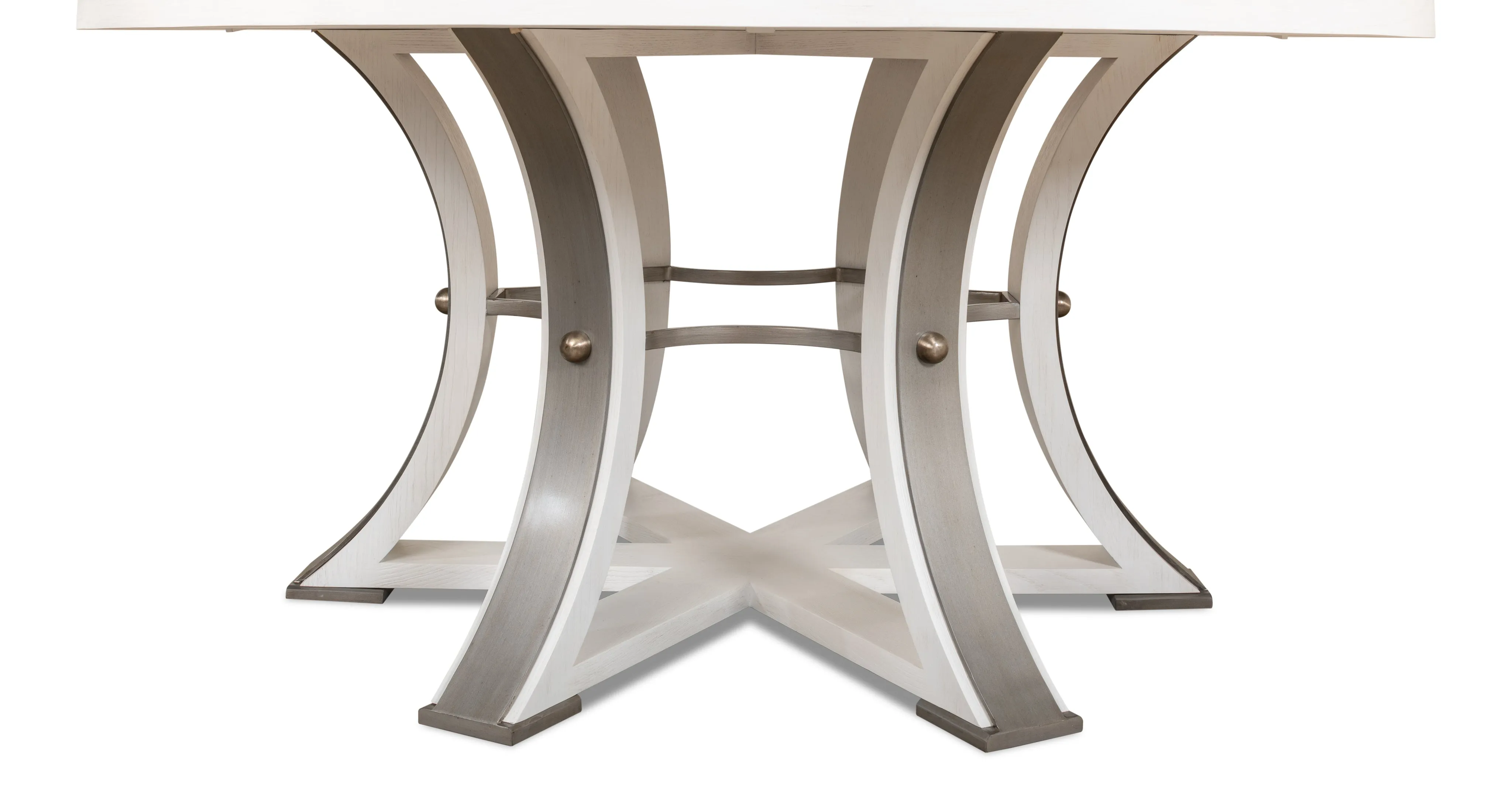 Sarreid - Walnut Jupe Dining Table  Small - Brown - Traditional