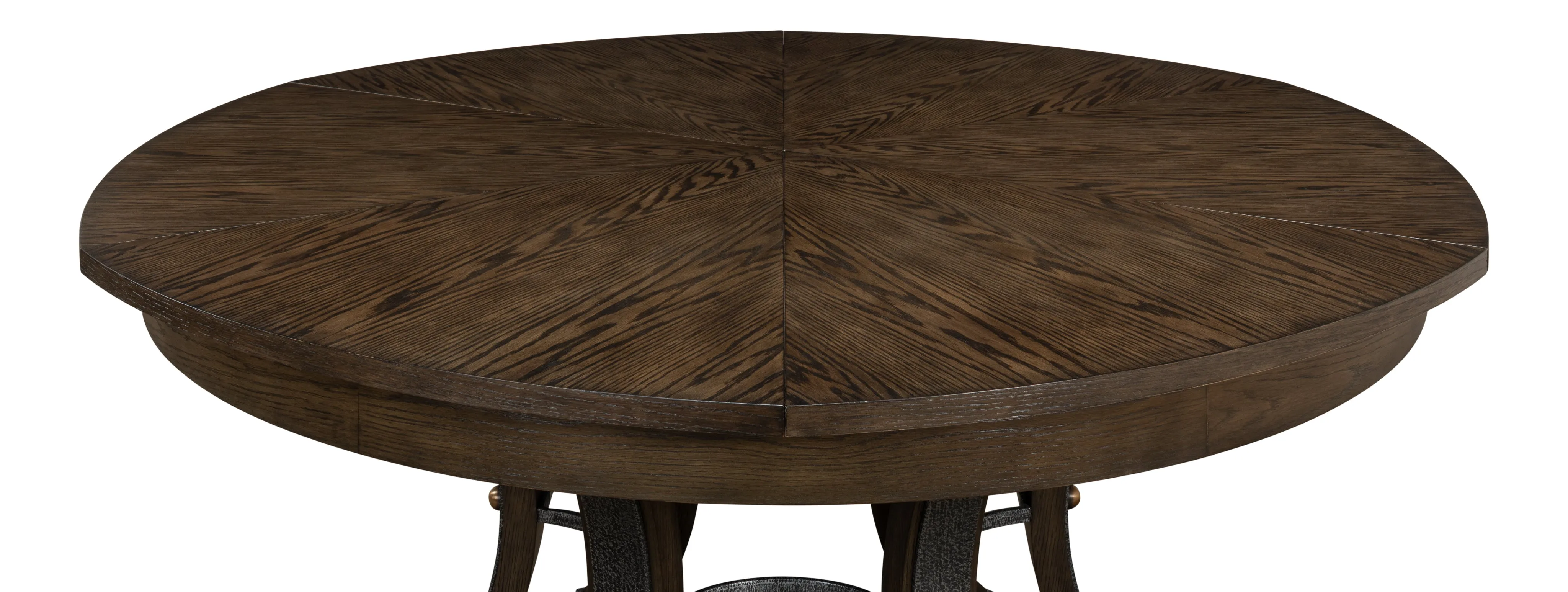 Sarreid - Walnut Jupe Dining Table  Small - Brown - Traditional