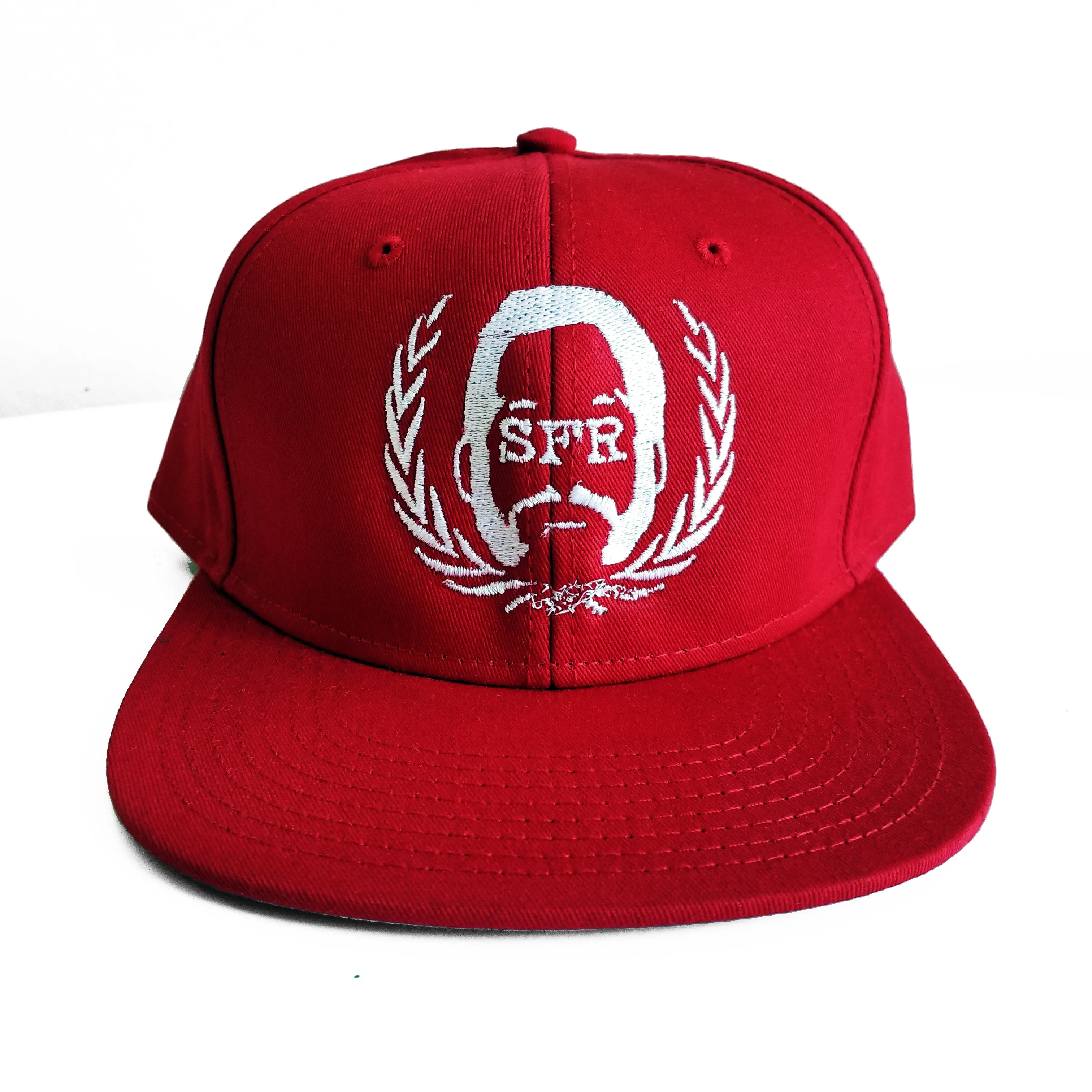 SFR White-on-Red Logo Snapback