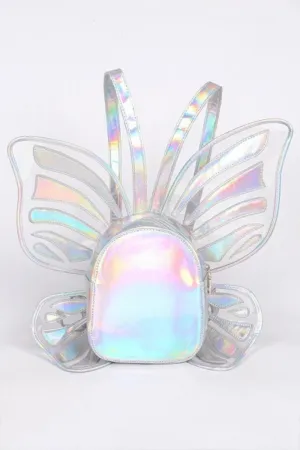Shiny Butterfly Inspired Unique Backpack