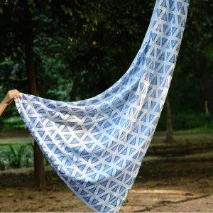 Shivering Melody Print Rod Pocket Curtain | Window, Door, Long Door | 4.9 ft, 6.9 ft, 8.8 ft