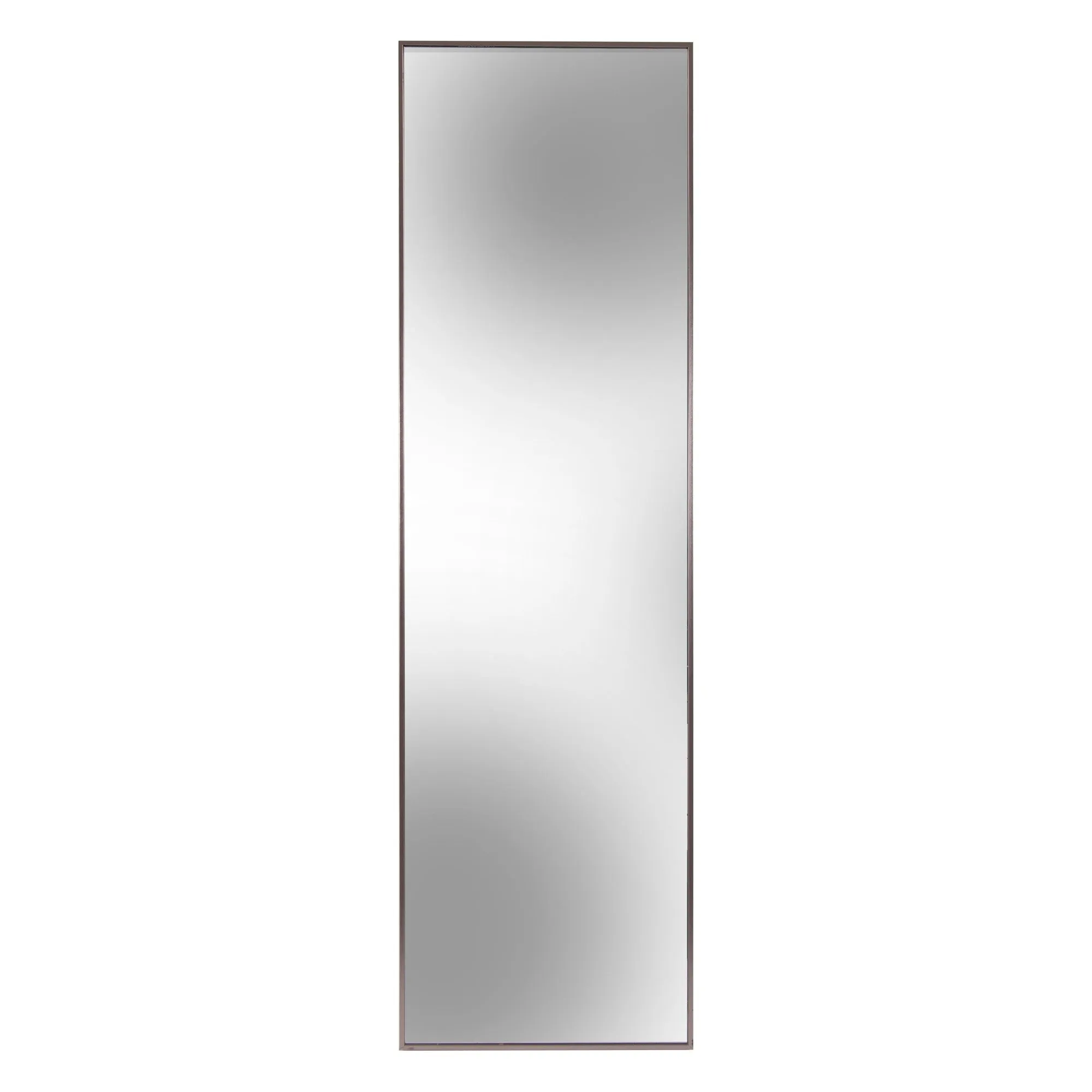 Sleek Brushed Brass Rectangular Full Length Standing Mirror | 19"x35"