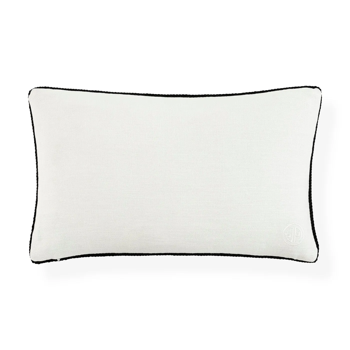Snake Embroidered Pillow
