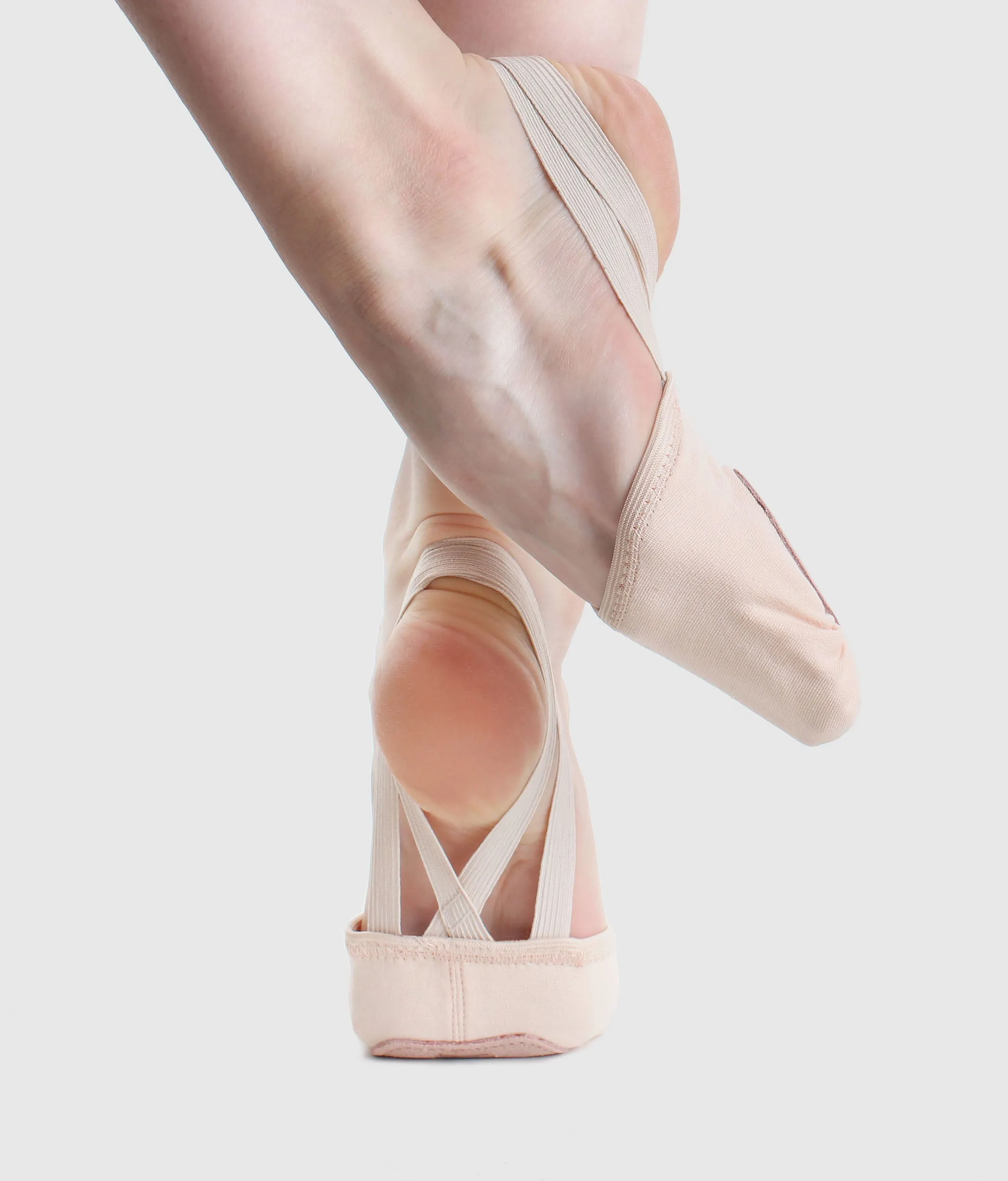 Stretch Canvas Half Sole Shoe, Malibu - BA41