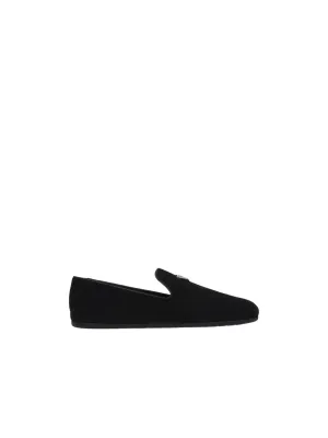 Suede Slip-On Slippers