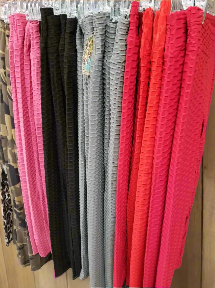 Textured Leggings CWBL063-Flash