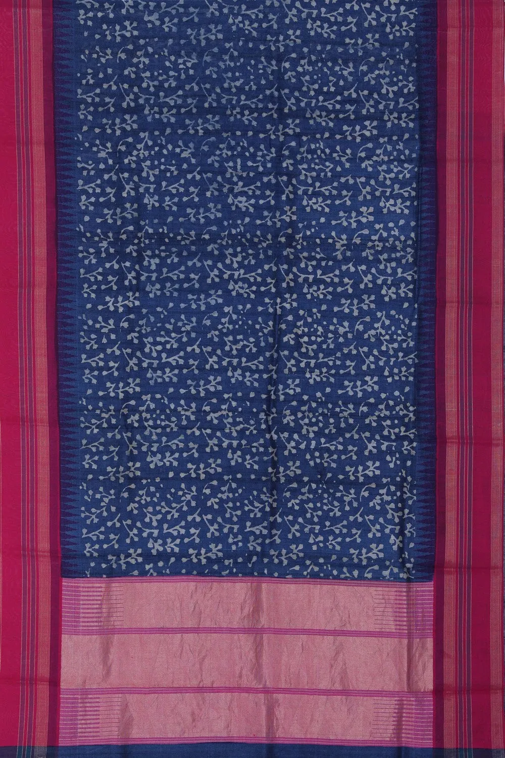 Tussar Silk Printed Saree