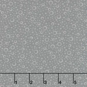 Wilmington Essentials - Dash of Pepper Bubbles Medium Charcoal Yardage
