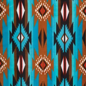 Winterfleece Prints - Raindance Teal Yardage